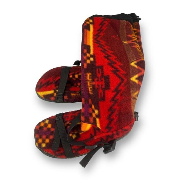 Taiga Aztec Cloth Knee High Snow Boots Size 42 - Picture 2 of 11
